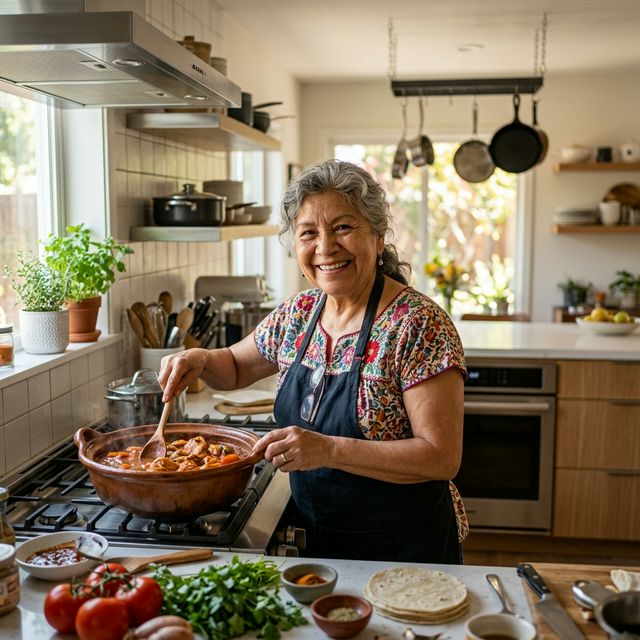 Adulto mayor activo y feliz